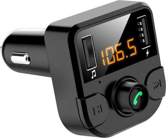 Lamtech FM предавател за кола 3-in-1 с Bluetooth / MicroSD / USB