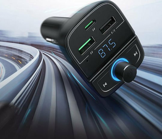Ugreen FM Transmitter Αυτοκινήτου CD229 με MicroSD / Bluetooth