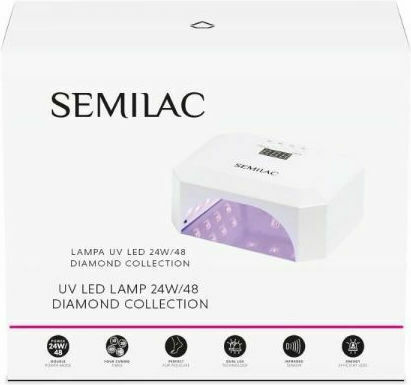 Semilac Nail Polish Curing Lamp UV / LED 48W White
