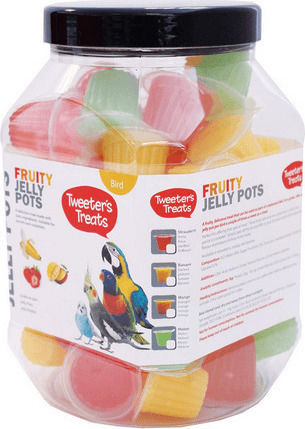 Happypet Tweeter's Treats Fruity Jelly Hrană pentru Budgerigars 15gr 21363