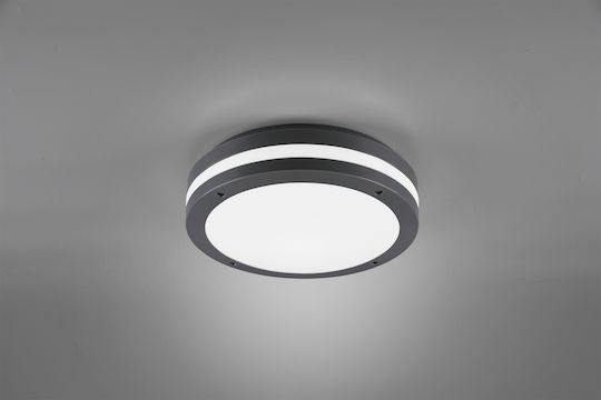 Trio Lighting Rund Draußen LED Panel 12W mit Warmes Weiß Licht 3000K