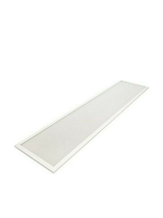 Lucas Parallelogram Recessed LED Panel 48W with Cool White Light 120x30cm