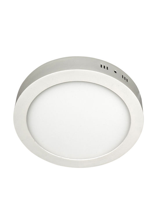 VK Lighting Rund Draußen LED Panel 18W mit Kaltweiß Licht 6000K