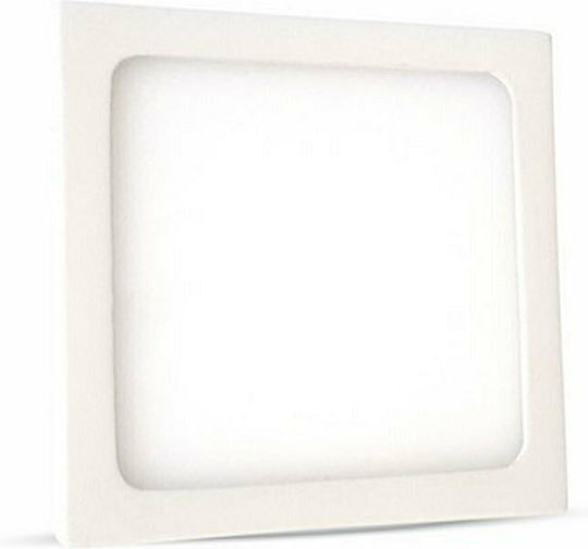 V-TAC Τετράγωνο Εξωτερικό LED Panel 6W με Ψυχρό Λευκό Φως 6400K 18x18εκ.