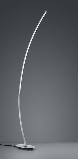 Trio Lighting Led Solo LED Floor Lamp H158xW35cm. with Warm White Light 1100lm White