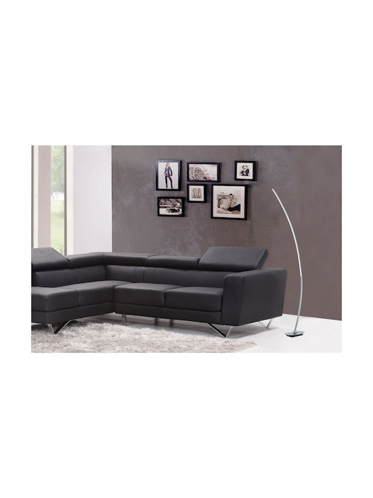 Trio Lighting Led Solo LED Floor Lamp H158xW35cm. with Warm White Light 1100lm White