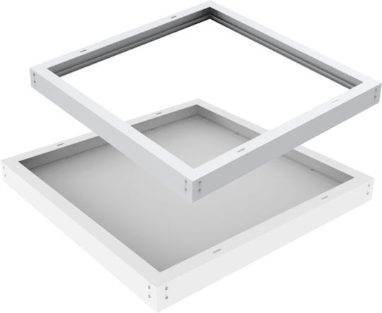 Elvhx Квадрат Вграден LED Панел 36W с Студено бяло Светлина 6500К 59.5x59.5см.