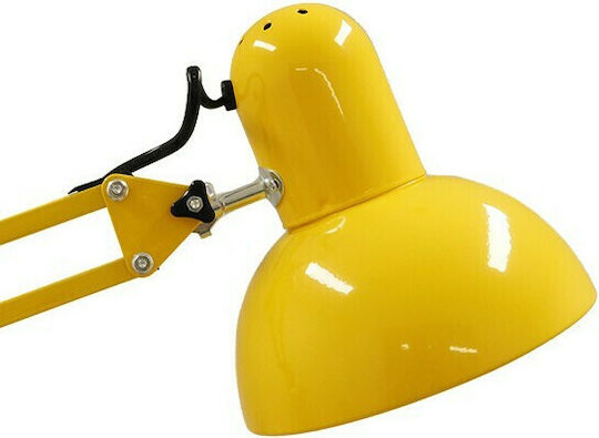 GloboStar Audrey Vintage Lampa de podea Î190xL15cm. cu Soclu pentru Bec E27 Galben