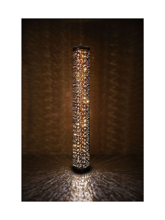 Trio Lighting Vintage LED Floor Lamp H103xW13cm. with Warm White Light 800lm Black