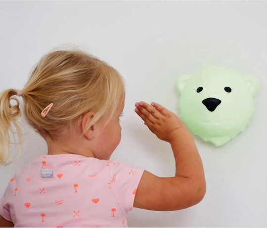 Flow Детска стенна лампа LED Пластмаса Bear