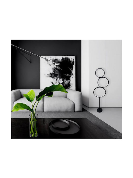 Atman Leggenda Miami LED Floor Lamp H140xW36cm. with Adjustable White Light 1080lm Black