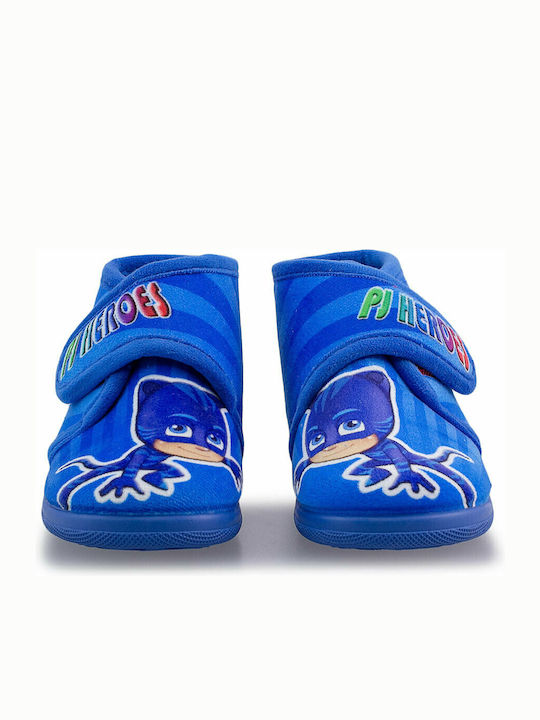 Meridian Shoes Παιδικές Παντόφλες Μποτάκια Μπλε