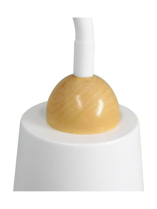 GloboStar Ribbon Floor Lamp H164xW13cm. with Socket for Bulb E27 White
