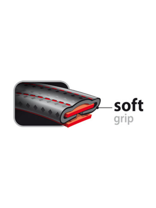 Karlie Soft Grip Κολάρο Σκύλου σε Μαύρο χρώμα 20mm x 54cm