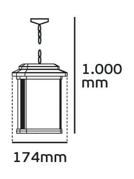 VK Lighting Corp de iluminat de Exterior E27 în Culoare Alb 75169-378694