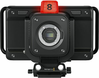 Blackmagic Design Βιντεοκάμερα 4K UHD Studio Camera 4K Plus Αισθητήρας CMOS Αποθήκευση σε Κάρτα Μνήμης με Οθόνη Αφής 7" και HDMI