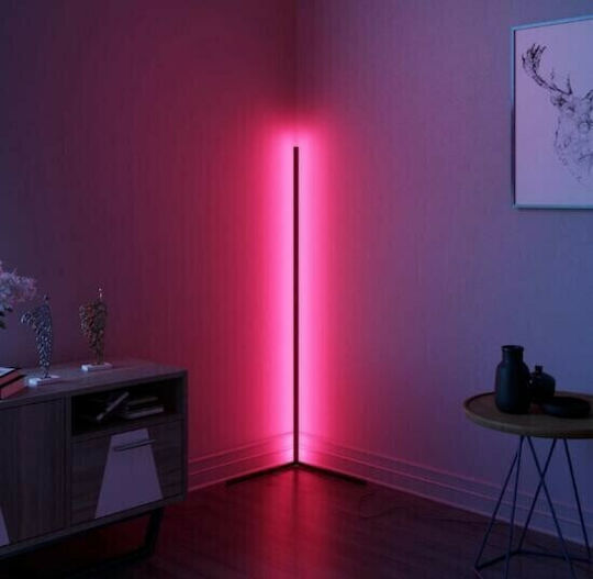 Atman Leggenda Las Vegas Lampa de podea LED Î140xL57cm. cu Lumină RGB 1170lm Negru
