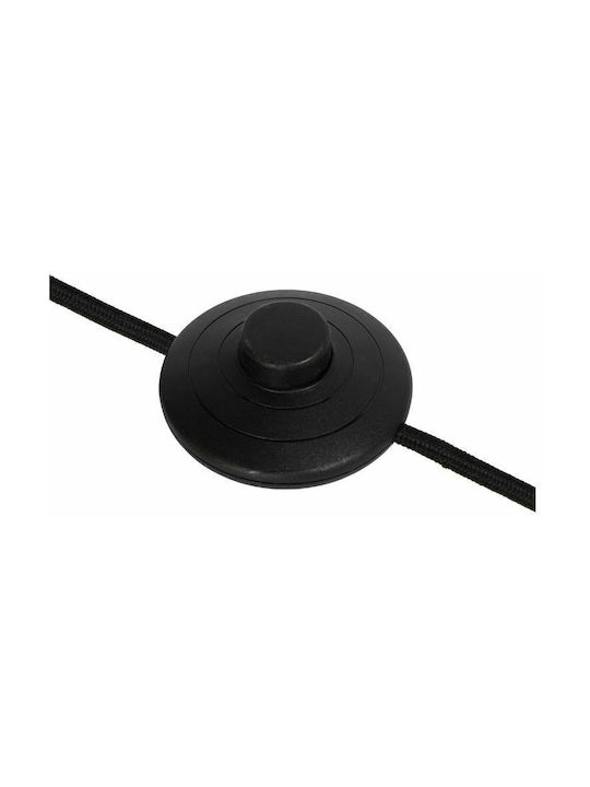 Lucide Lightning Tycho Floor Lamp H154cm. with Socket for Bulb G9 Black