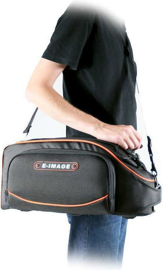 E-Image Camcorder Shoulder Bag Oscar S60 EI-EB0926 Waterproof in Black Colour
