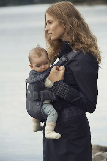 BabyBjorn Classic Carrier One Air 3D Mesh Silver with Maximum Weight 15kg
