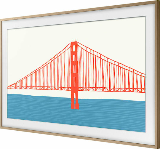 Samsung Frame Modern Teak 43"
