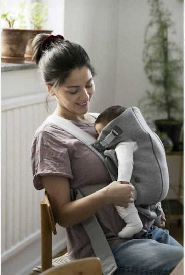BabyBjorn Classic Carrier Mini Mesh Greige with Maximum Weight 11kg