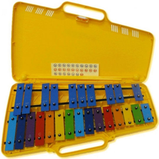 Angel Music Double Metallophone/Glockenspiel AG-25N3 25 Notes