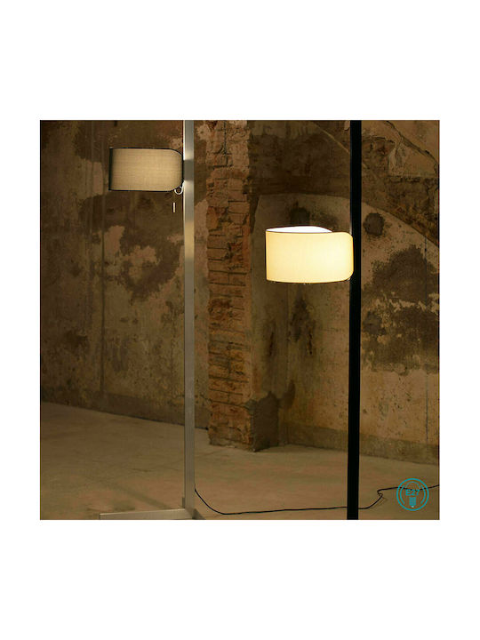 Faro Barcelona Stand Up Floor Lamp H175xW40cm. with Socket for Bulb E27 Black