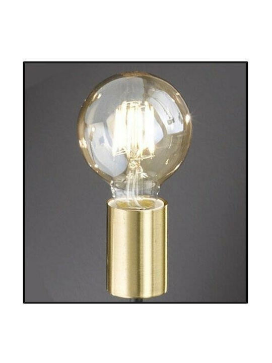 Wofi York Vintage Φωτιστικό Δαπέδου Υ136xΜ20εκ. με Ντουί για Λαμπτήρα E27 Μαύρο