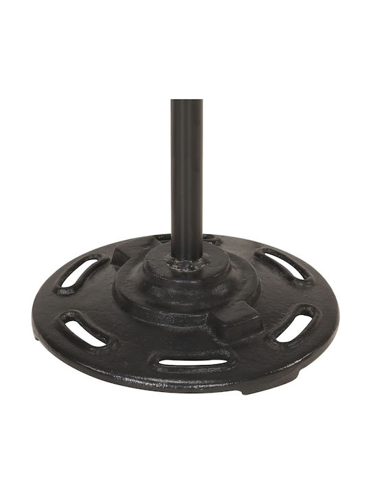 vidaXL Stehleuchte H160xB28cm. mit Fassung für Lampe E27 Weiß