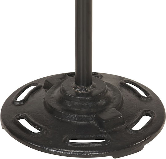 vidaXL Floor Lamp H160xW28cm. with Socket for Bulb E27 White