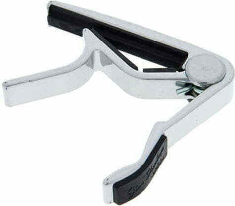 Dunlop Metalic Capo Tip Declanșator pentru Chitară clasică Trigger Capo Classical Flat în Argintiu Culoare
