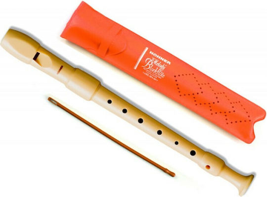 Hohner Soprano Πλαστική Φλογέρα Melody 9516 C Γερμανική Μπεζ