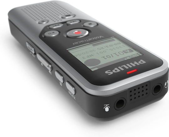 Philips Voice Recorder DVT1250 DVT1250 με Eσωτερική Μνήμη 8GB