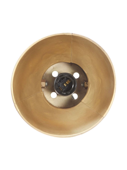 vidaXL Industrial Wall Lamp with E27 Bronze 45x25cm