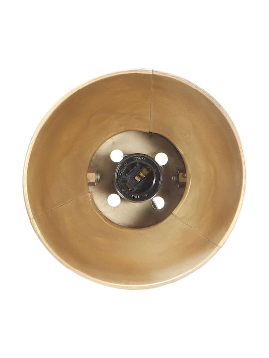 vidaXL Industrial Wall Lamp with E27 Bronze 65x25cm