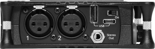 Sound Devices MixPre-3 II Polyphonic Digital Portable Recorder Battery/Power for Recording on Memory Card with USB Power Supply