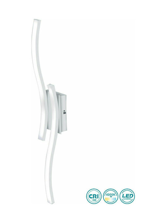 Trio Lighting Route Ceiling Mount Light 56cm White with Integrated LED