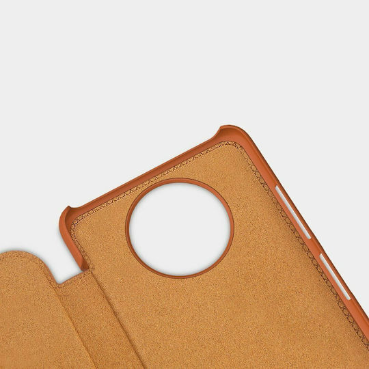 Nillkin Qin Book Synthetic Leather Brown (Poco X3 NFC / X3 Pro)
