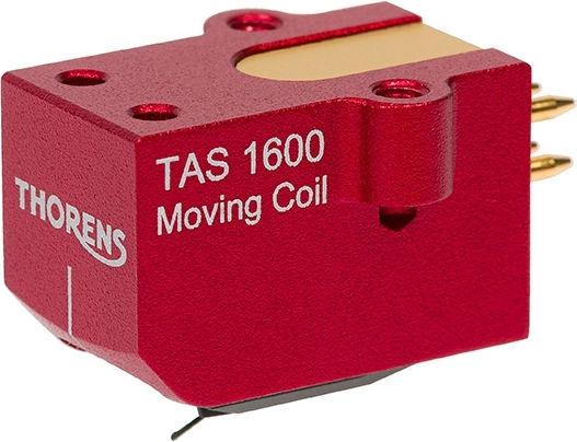 Thorens Plattenspielernadel TAS 1600 Drehspule in Rot Farbe