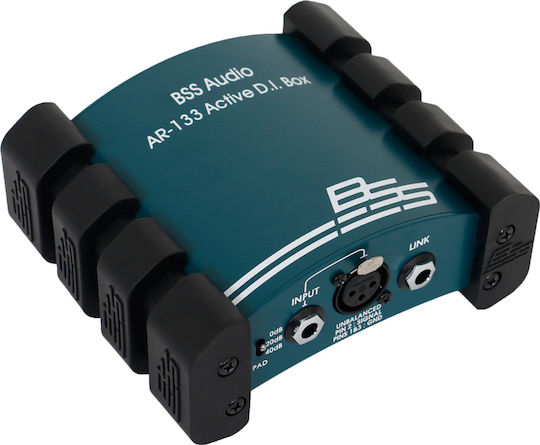 Bss Audio AR-133 Active 1 Channel DI Box with Phantom Power and Battery