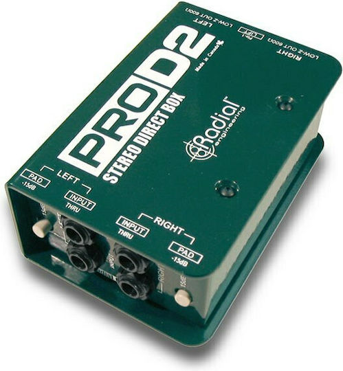 Radial Pro D2 Пасивен DI Box 2 Канала