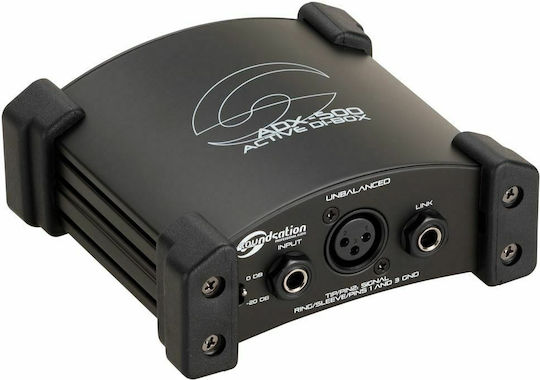 Soundsation ADX-500 Active 1 Channel DI Box with Phantom Power and Battery