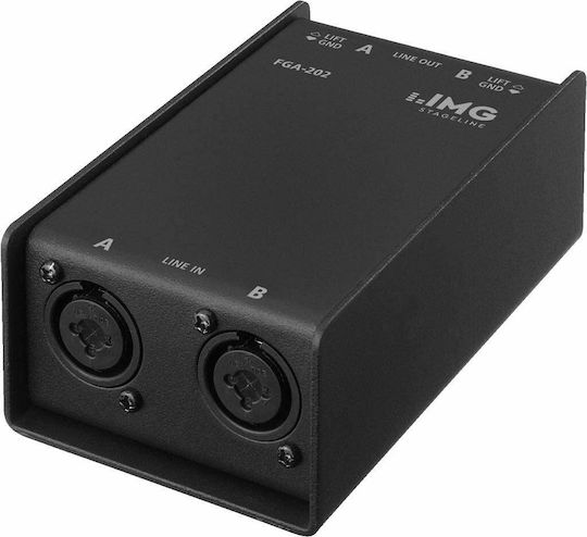 IMG Stageline FGA-202 Пасивен DI Box 2 Канала
