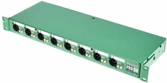 Radial ProD8 Παθητικό DI Box 2 Καναλιών