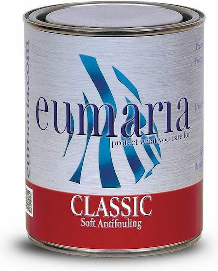 Eumaria Antifoulling Classic Underwater Paint - Red 8130 750ml 0.75lt Red