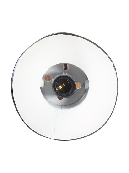 vidaXL Vintage Lamp Wall with Socket E27 Black 16cm