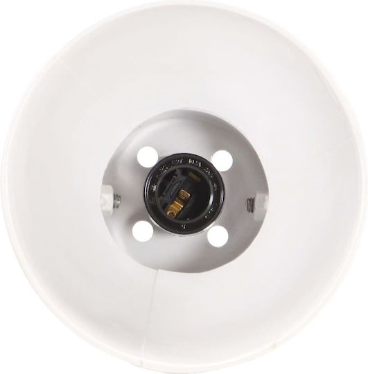 vidaXL Classic Lamp Wall with Socket E27 White 65x25cm