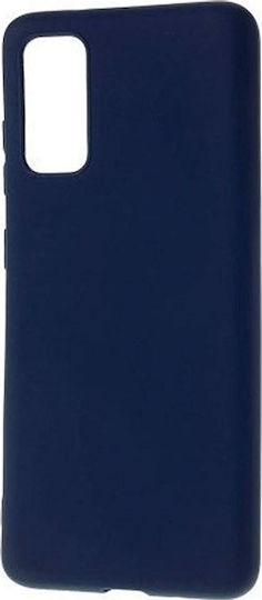 Umschlag Rückseite Silikon 1.2mm Blau (Galaxy S20 FE) 14549
