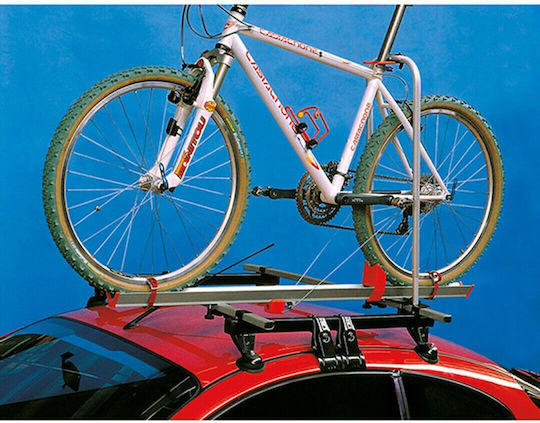 La Prealpina Aluminum Car Roof Bar Calypso 3D Set with Roof Rack Legs and Lock Silver